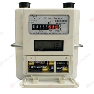 China Aluminum Shell LoRaWAN Gas Meter System Wireless Transmission for sale
