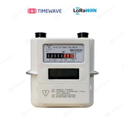China LoRaWAN Remote Transmission Wireless Gas Meter For Gas Resource Management for sale