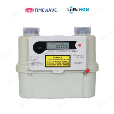 China G2.5 / G4  Ultrasonic Gas Meter Wireless Remote Smart Gas Meter With Lorawan / Nb-Iot for sale
