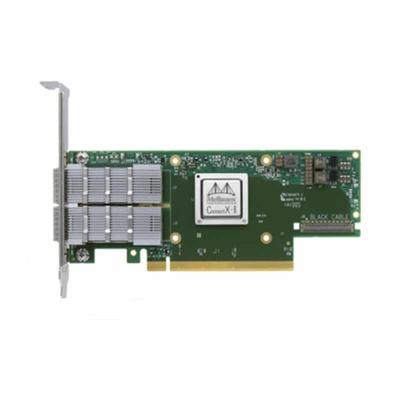 China Mellanox ConnectX-6 MCX653106A-HDAT-SP Network Adapter Card 100Gb Ethernet 100Gb Infiniband QSFP56 for sale