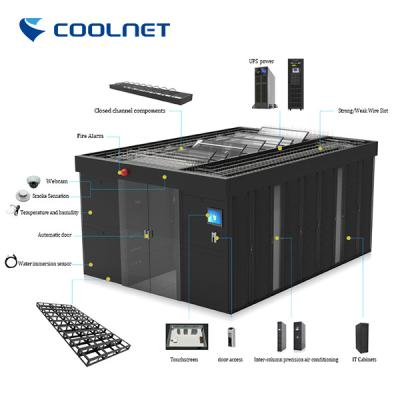 China UPS nos condicionadores de ar da fileira envolvidos em soluções modulares de Data Center à venda