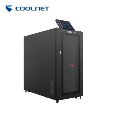 China 16U Fully Enclosed Cabinet Micro Data Center For Enterprise Branch Computer Rooms for sale