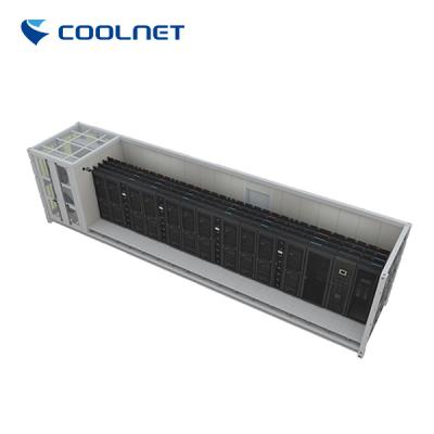 China 25kW 5 Rack Containerized Data Center With Inrow Air Conditioning for sale