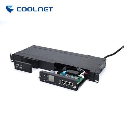 China Aluminum Shell Integrated PDU With Real Time Power Monitoring Management for sale