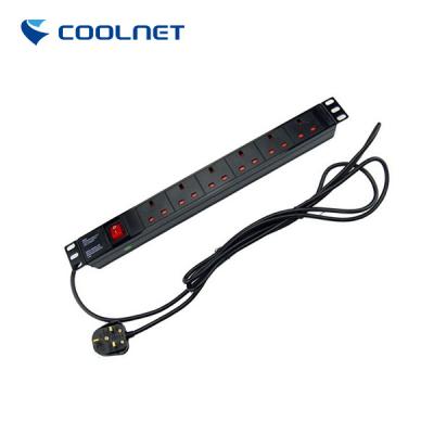 China 50 / 60HZ Aluminum Shell PDU Power Distribution Unit 48 Bit Output Frequency for sale