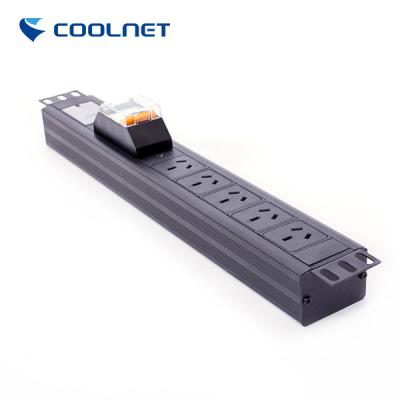 China Custom Color Intelligent PDU 5 - 90% RH Max 48-Bit Output For Data Centers And Servers for sale