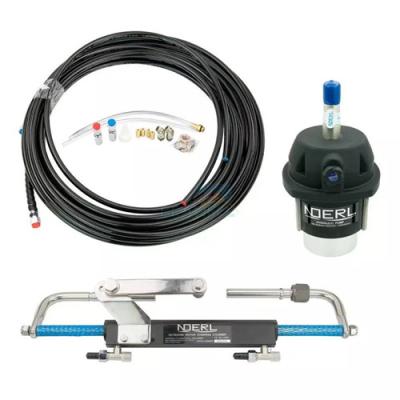 China 300HP Zinc Alloy Yacht Engine Outboard Steering System 17FT Cable for sale