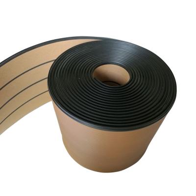 China 5Meter Roll 200mm Wide Artificial Teak Decking For Boats PVC for sale