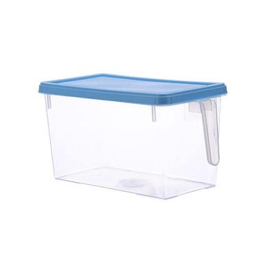 China Household Plastic Food Storage Organizer With Lid Freezer Safe Clear Plastic Food Drawers for sale
