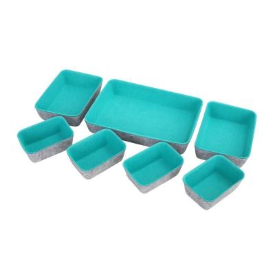 China Custom Office Dividers Felt Drawer Organizer For Toothpaste for sale