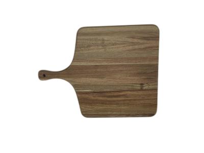 China Wholesale Acacia Wood Cutting board Tray with handle pizza cutting board for sale