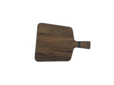 China Cheese Pizza Cutting Acacia Wood Chopping Board With Handle for sale
