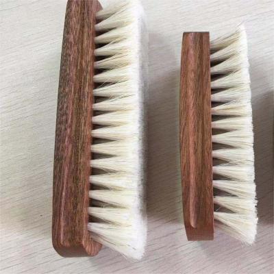 China High quality horse hair brush Wood cleaning brush Wood shoe cleaning brush for sale