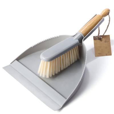 China Household cleaning brush Kitchen plastic brush set Dustpan brush set for sale