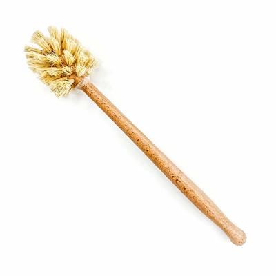 China Kitchen Durable long handle cleaning brush with Sisal for sale
