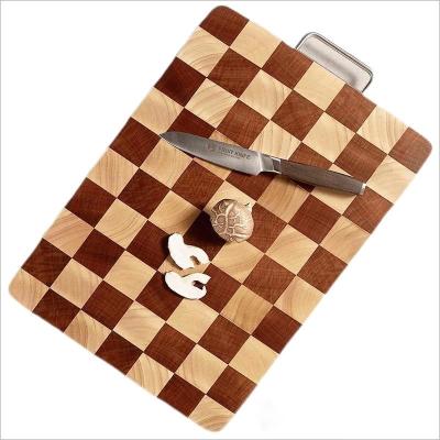 China Squares Thickened 4cm Solid Wood Cutting Board Household for sale