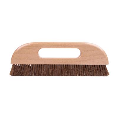 China Nature Wood Handle Horsehair Cleaning Brush Wallpaper Smoothing for sale