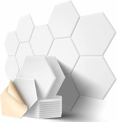 China Hexagon 9mm Acoustic Felt Wall Panels Sound Proof for sale