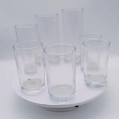 China Vino inferior 160ml 300ml del diámetro 53m m 59m m Juice Drinking Water Glasses For en venta