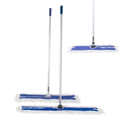 China Microfibre Fabric Dust Floor Cleaning Tool Mop 40cm 60cm 90cm for sale