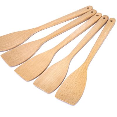 Chine Pelle Burr Free Surface à pot de cuisine de spatule en bois de hêtre d'acacia à vendre