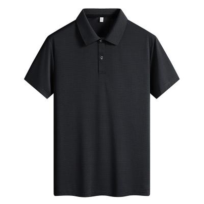 China Lapel Short Sleeves 80% Nylon OEM T Shirts For Middle Aged Man for sale