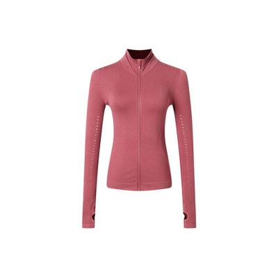 China Oem Factory Manufacturer Custom Logo Full Zip Athletic Jacket Women Workout Jacket for sale