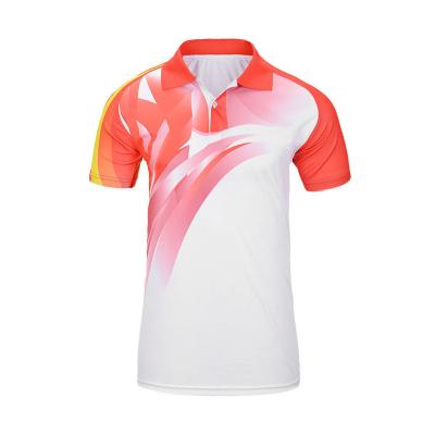 China Oem Factory Manufacturer Custom Logo Heat Transfer Polo Shirt 200gsm Sports Short Sleeve Tees for sale