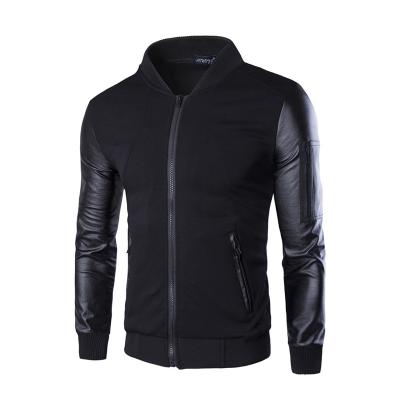 China Water Resistance Spring Polyester Cotton Jacket Long Sleeve Windbreaker Coat Mens for sale