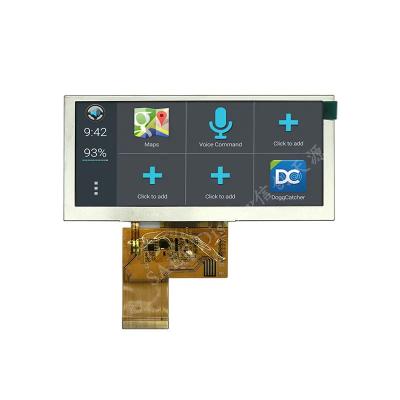 China el tipo interfaz 765nits de la barra de 4.6Inch 800*320 del LCD RGB estiró la exhibición del LCD de la barra en venta
