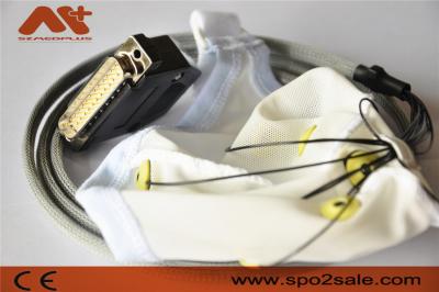 China O cabo médico do EEG de Neurofeedback integrou o chapéu do EEG de 10 ligações para o grampo Tin Electrode da orelha à venda