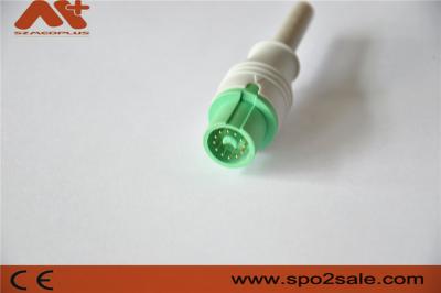 China Conector médico de la ventaja del Pin ECG de los conectores de cable del ABS del CFS 12 para el monitor paciente de Fukuda en venta