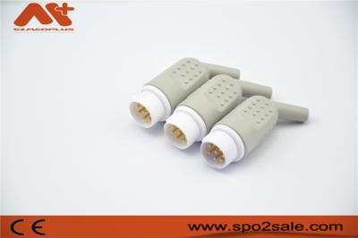 China Empalmes eléctricos médicos del ABS de Philips Monitor ECG 8 Pin Connector en venta