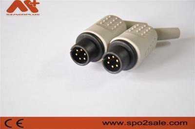 China 6 conector de Pin Medical Device Connectors ECG para el accesorio del monitor de BCI Criticare en venta