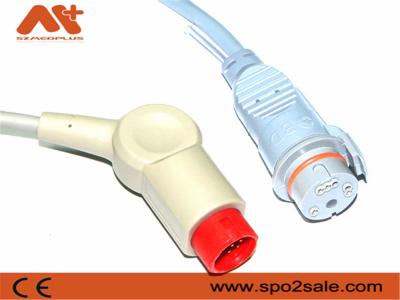 China Grey BD IBP Cable 001C-30-70757 Mindray 12 Pin Cable Used Patient Monitor for sale