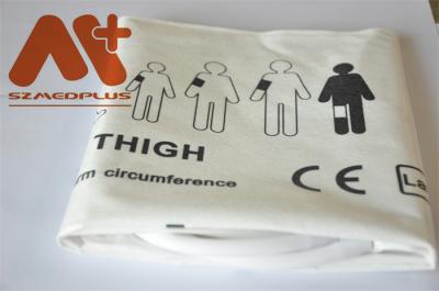 China Critikon NIBP Cuff 2406 Adult Thigh Blood Pressure Cuff Dual Tube 45 - 56 Cm for sale