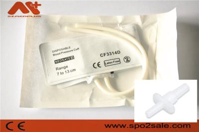 China Disposable NIBP Cuff - 2524 neonate 4 dual tube 7 - 13 cm for sale