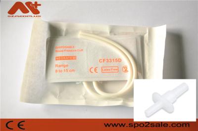 China Disposable NIBP Cuff - 2525 neonate 5 dual tube 8 - 15 cm for sale