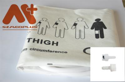 China GE Healthcare NIBP Cuff 2457 Adult Thigh Cuff Non Woven 45 - 56 Cm for sale