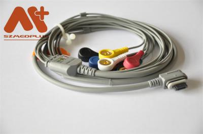 China Telemetría Holter Cable ECG 2008594-002 de la atención sanitaria de GE broche de 7 ventajas en venta