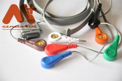 Китай Биомедицинская кнопка руководства кабеля 7 BI ECG Holter аппаратур - C07-12-13 продается