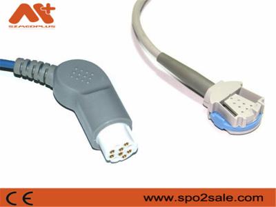 China Datex Ohmeda Spo2 Extension Cable OXY-SL3 Oxytip 8 Pin CE for sale