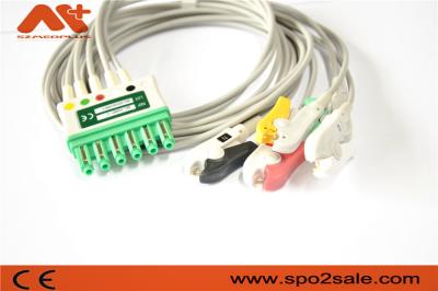 Chine Agrafe patiente compatible MS16546 AHA d'avance du câble 5 de Draeger ECG à vendre
