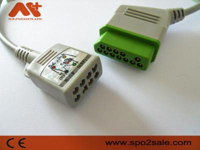 China Nihon Kohden Compatible ECG Patient Cable 6 Lead JC-906PA for sale