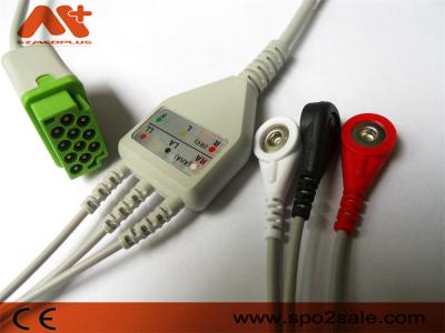 China La atención sanitaria de GE > la broche de la ventaja de Marquette Compatible 3 Directo-conectan el cable de ECG - 2001292-001 en venta