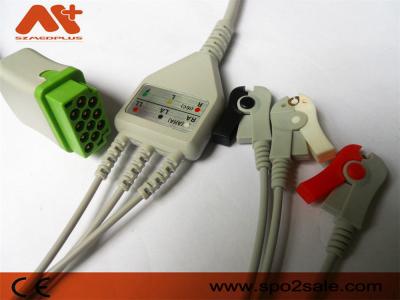 China La atención sanitaria de GE > el clip de la ventaja de Marquette Compatible 3 Directo-conectan el cable de ECG - 2021141-001 en venta
