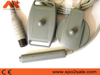 Chine 6 Pin UT3000B 2 dans 1 transducteur foetal de moniteur avec le rond gris de câble de TPU à vendre