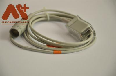 China TPU médico Corpuls 3 pernos del cable de extensión de Comaptible Spo2 25 en venta