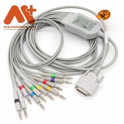 中国 BLT-1203、BLT E12A、BLT E12、E70のE80 EKG機械のためのBiolight 10の鉛ECGケーブル 販売のため