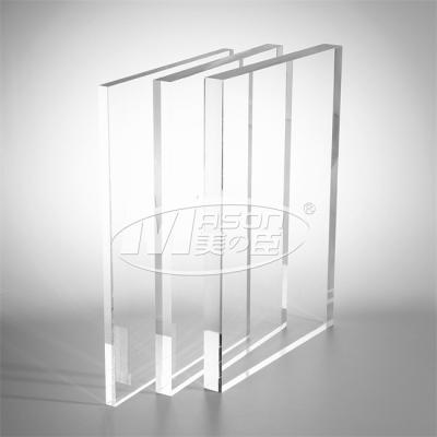China el panel plástico de acrílico del plexiglás claro resistente del plexiglás del rasguño de 6m m para la puerta en venta